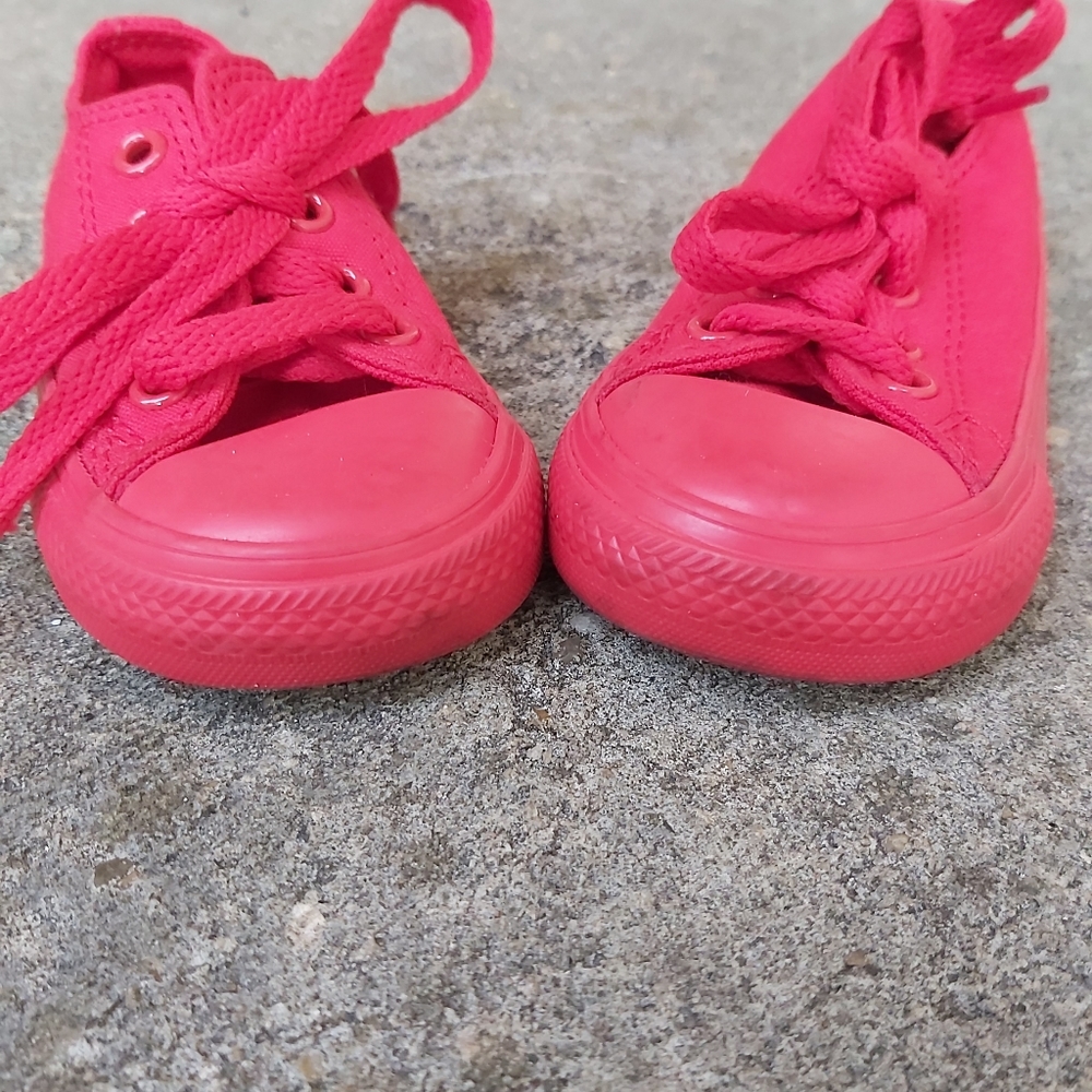 Toddler Red Converse Shoes